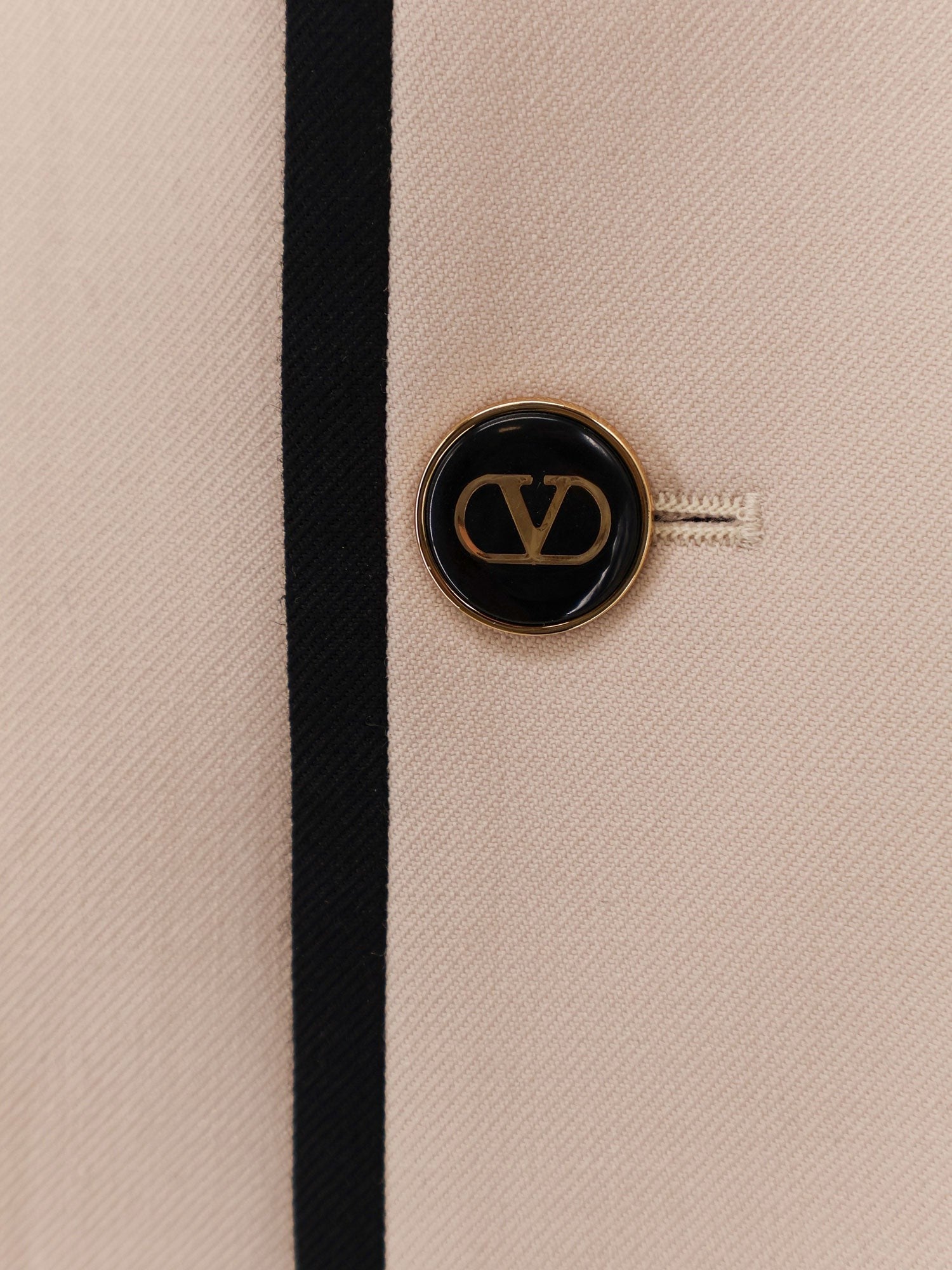 Single-breasted virgin wool blazer