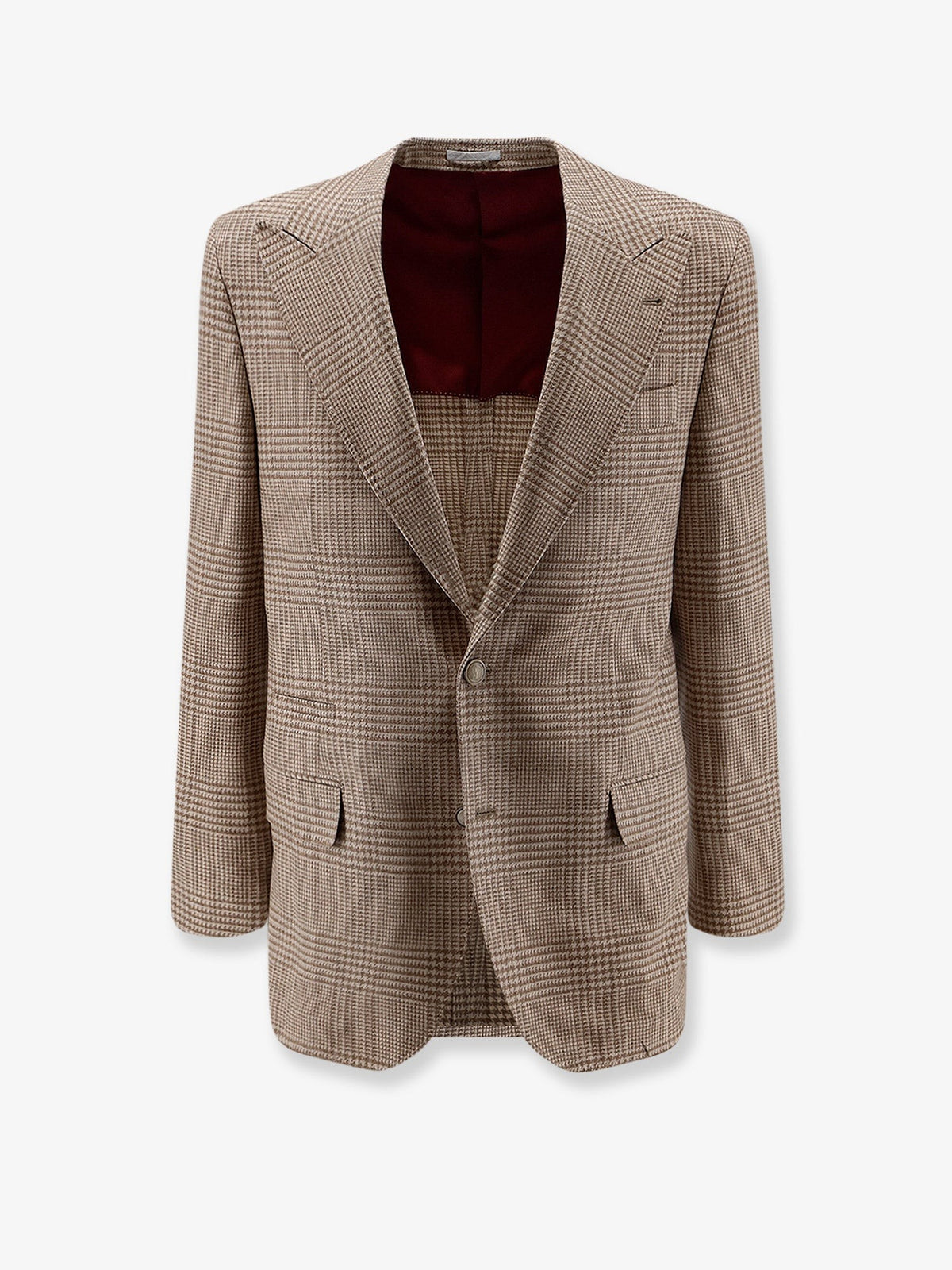 Brunello Cucinelli - Single-breasted wool and cashmere blazer