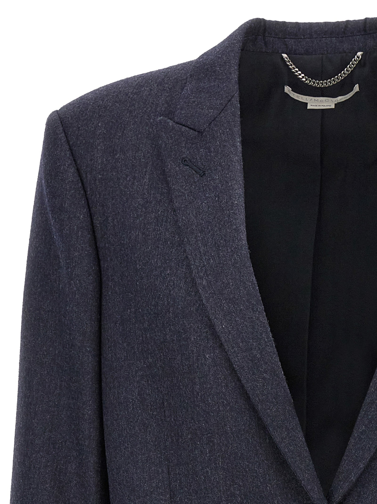 stella mccartney - Single-breasted wool blazer