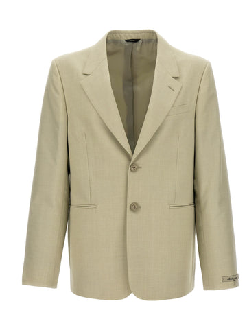 Fendi - Single-breasted wool blazer