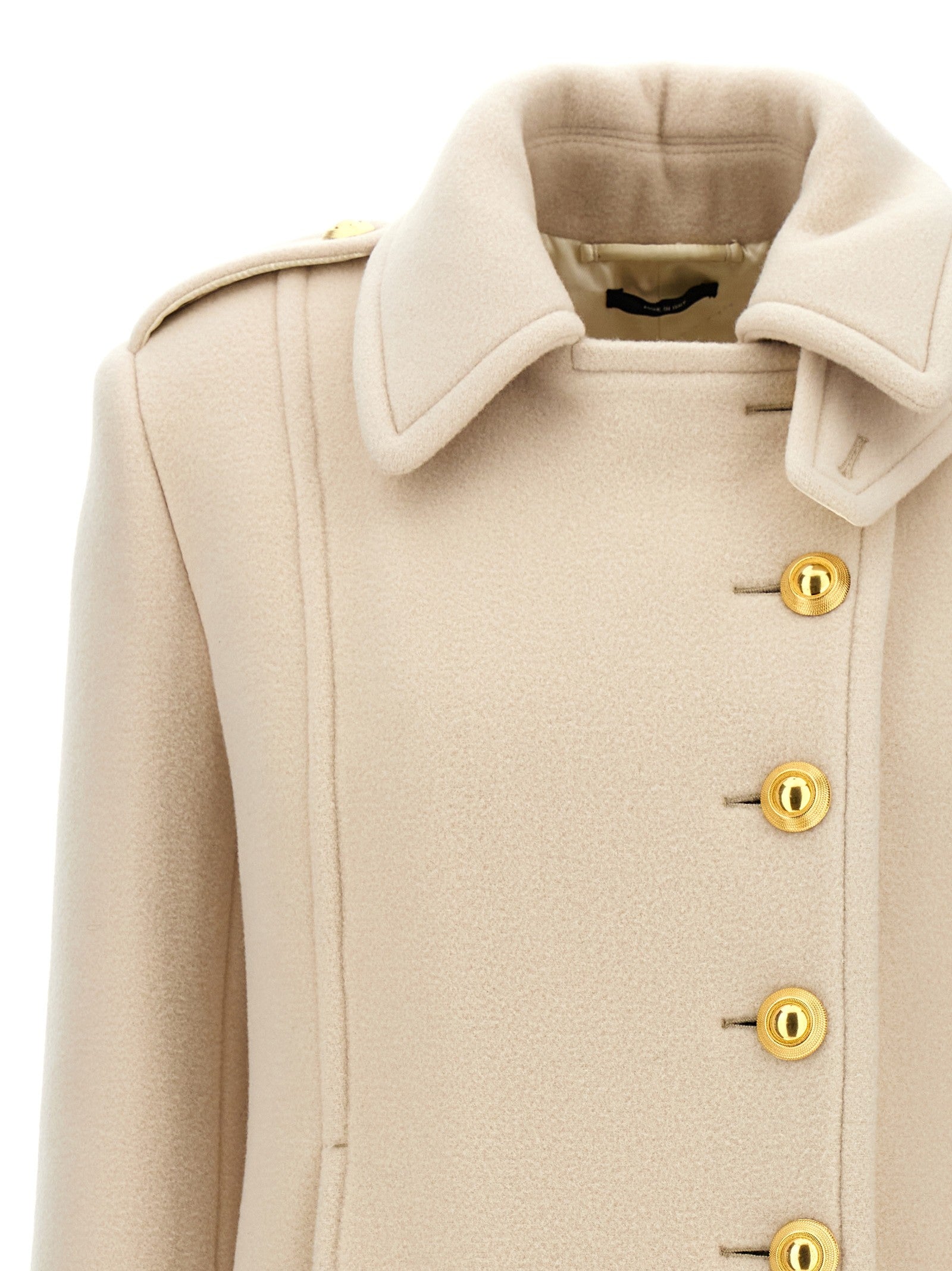 TOM FORD - Single-breasted wool coat