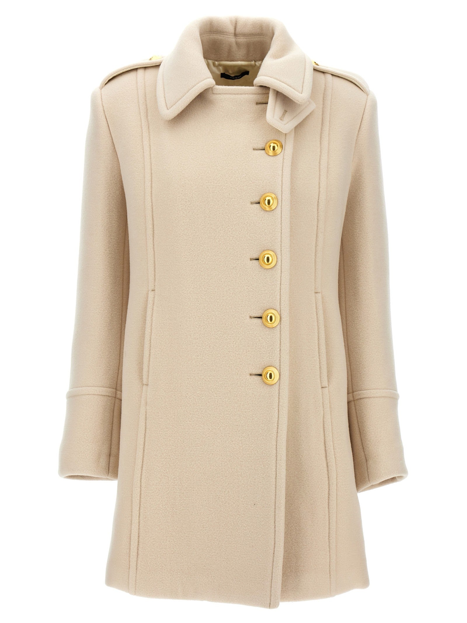 TOM FORD - Single-breasted wool coat