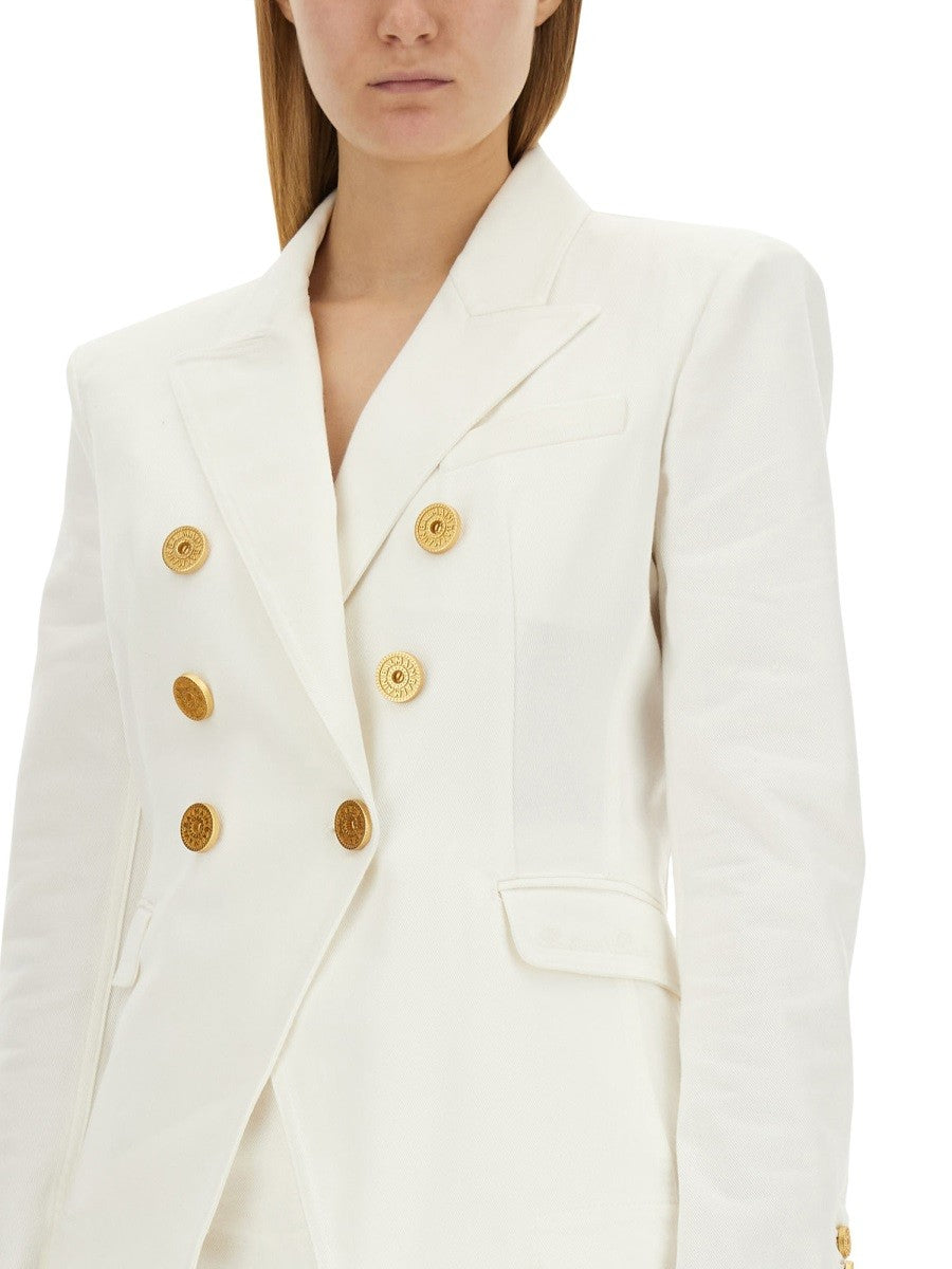 SIX-BUTTON JACKET