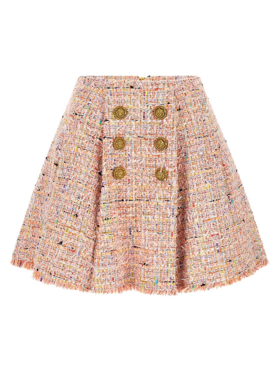 Balmain - 'Skater' skirt Pink 36 FR