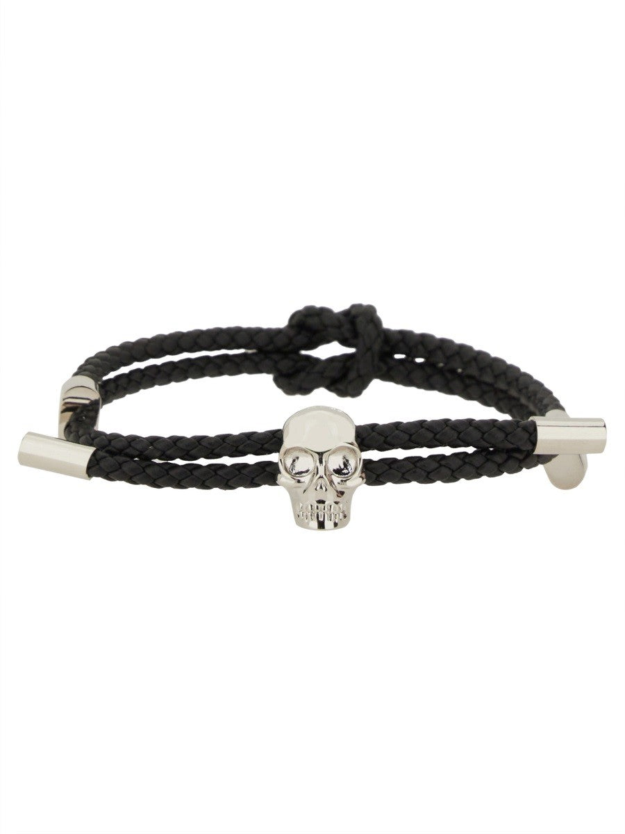 Alexander Mcqueen Alexander McQueen Skull Bracelet – Black