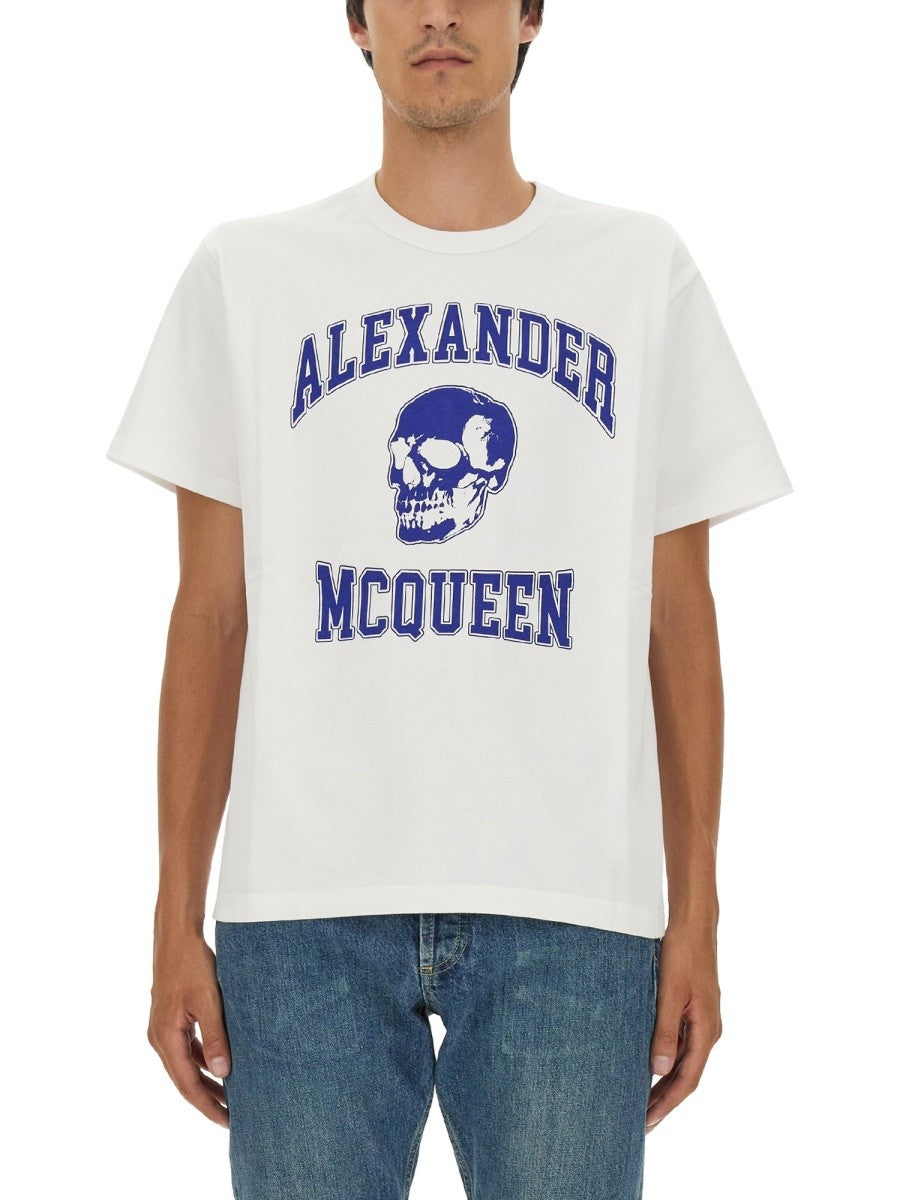 Alexander Mcqueen - SKULL LOGO T-SHIRT skull-logo-t-shirt_1f79ce22-c66a-47a5-b8c7-7ae4b08377f4