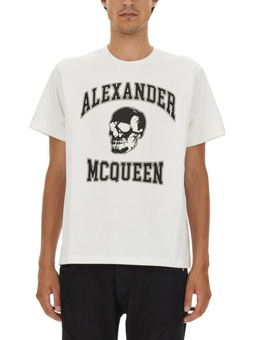 Alexander Mcqueen Alexander Mcqueen - SKULL LOGO T-SHIRT