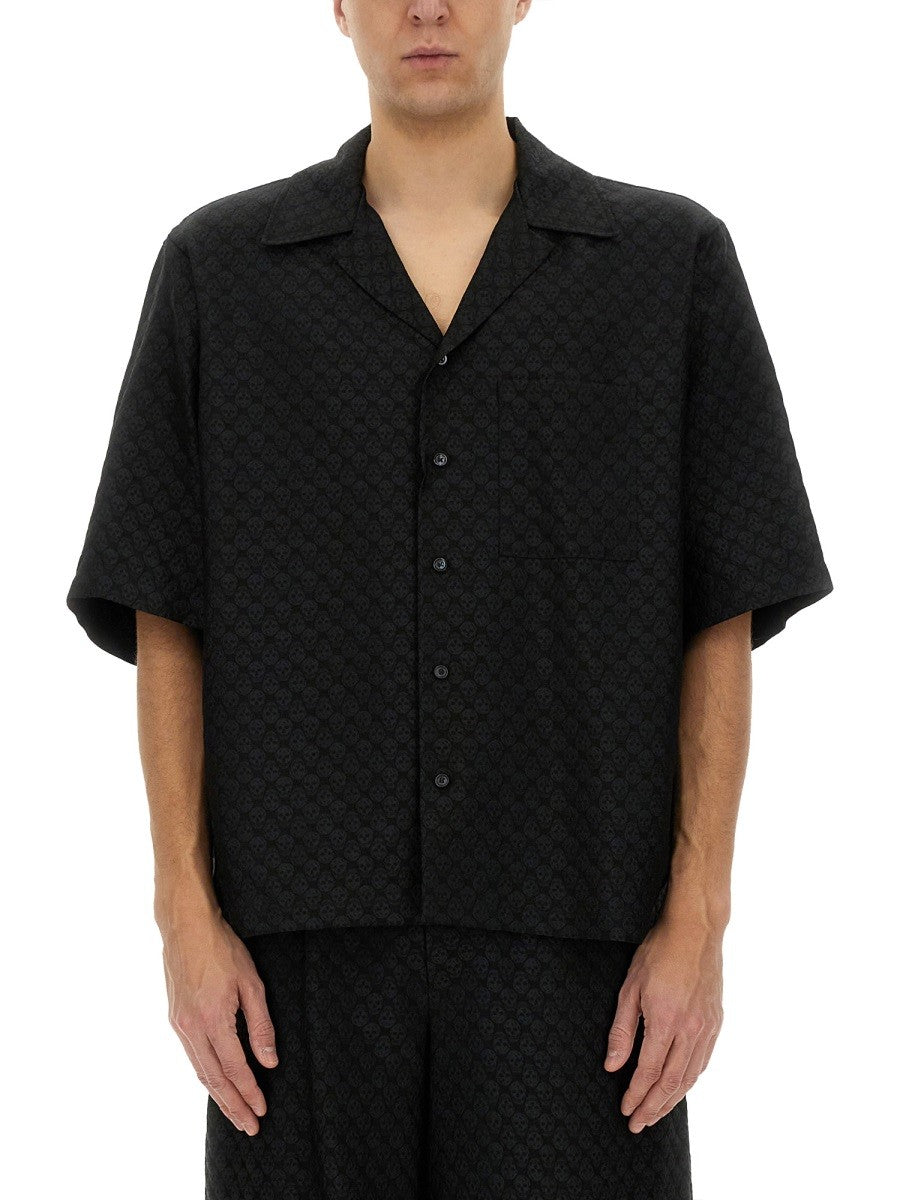 Alexander Mcqueen Alexander Mcqueen - "SKULL" PATTERN SHIRT