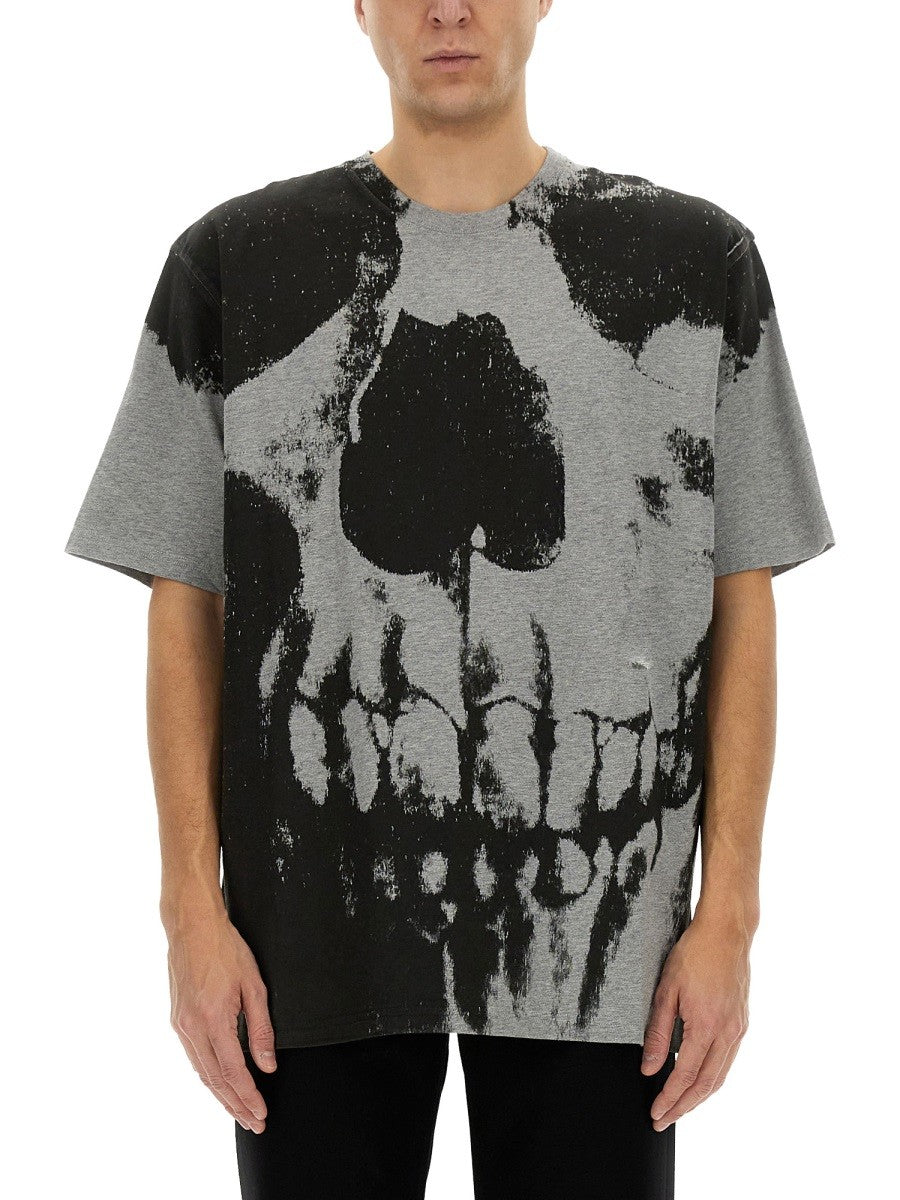 SKULL PRINT T-SHIRT