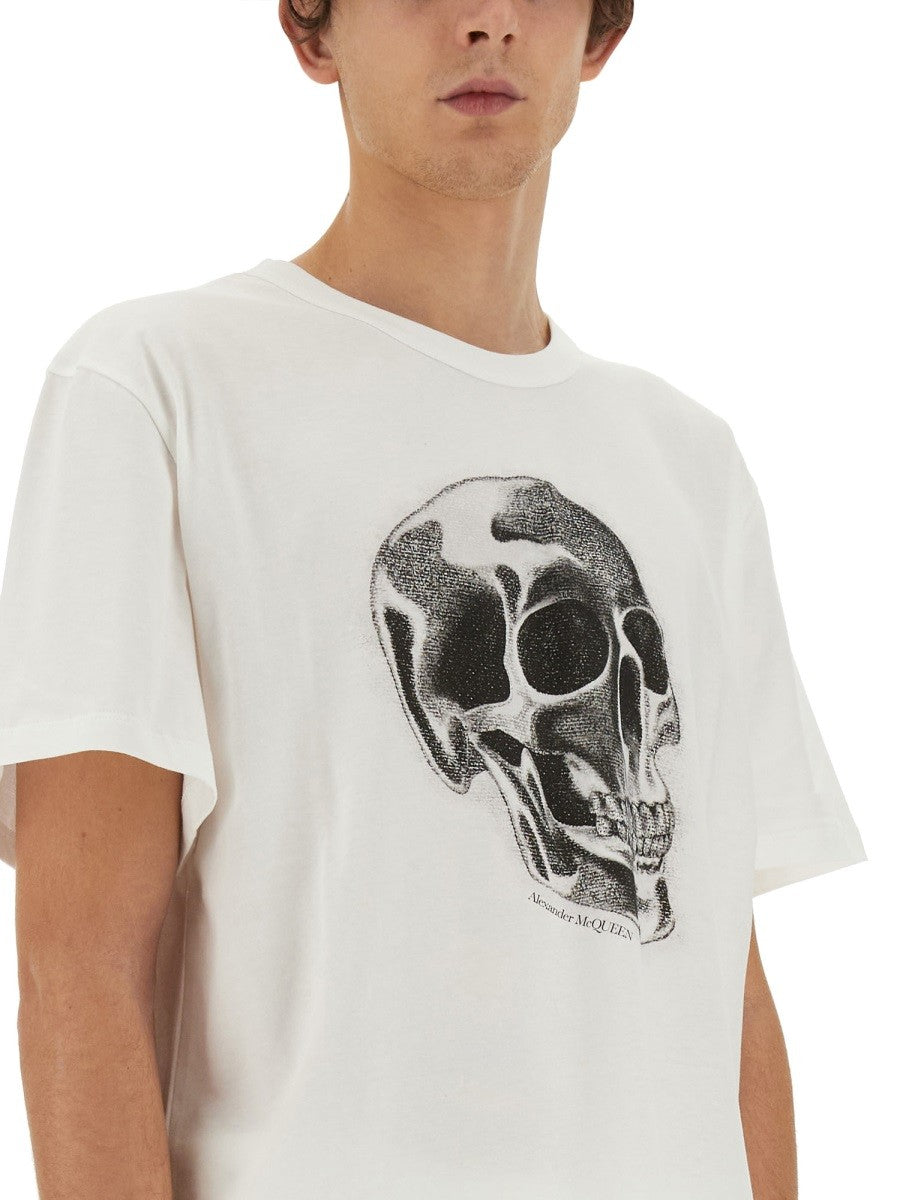 SKULL PRINT T-SHIRT