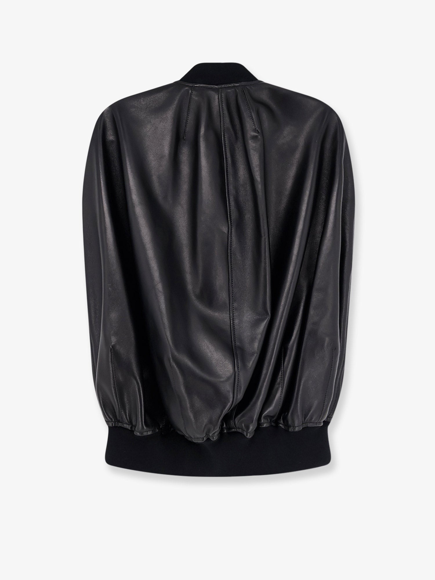 Balenciaga - Sleeveless leather jacket