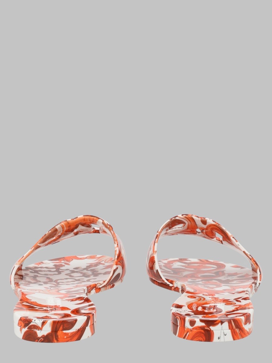 Dolce & Gabbana Dolce & Gabbana - SLIDE BEACHWEAR IN GOMMA MAIOLICA