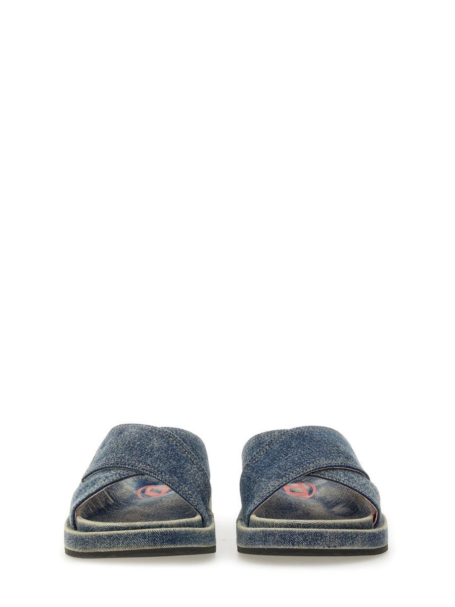 Diesel - SLIDE SANDAL "CRIS CROS" Unisex slide-sandal-cris-cros_1426b9e8-deee-4bf4-a013-c45e9158f5b3