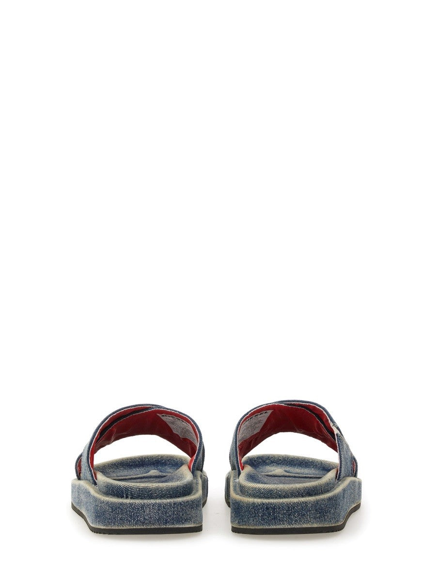 Diesel - SLIDE SANDAL "CRIS CROS" Unisex slide-sandal-cris-cros_715b14a7-ea5d-4eaf-a47b-10d9bb652972