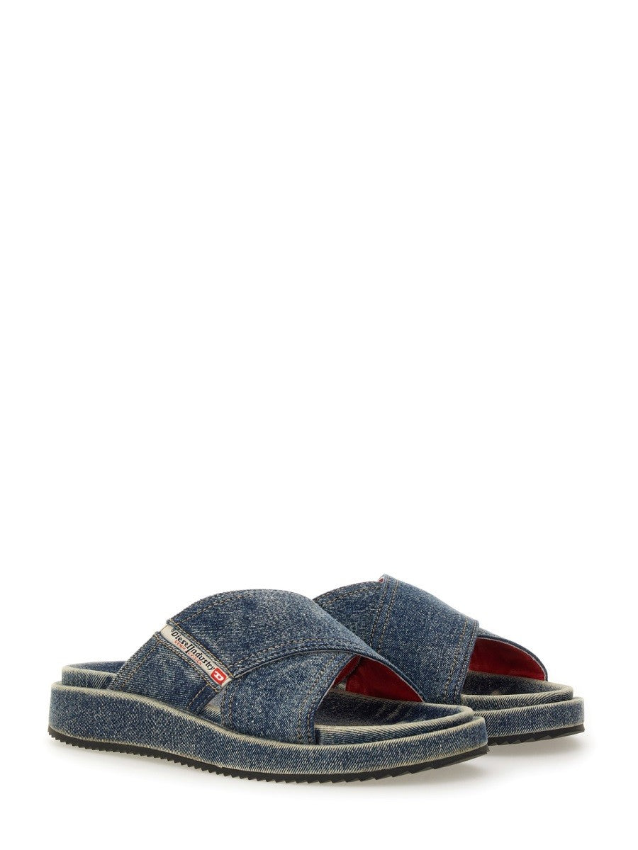 Diesel - SLIDE SANDAL "CRIS CROS" Unisex slide-sandal-cris-cros_a1fecac9-b0a5-4f31-a8a2-40e87285baf4
