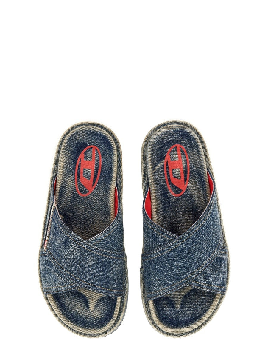 Diesel - SLIDE SANDAL "CRIS CROS" Unisex slide-sandal-cris-cros_c098e53b-a229-4dbe-9fcd-692e1b6109ca