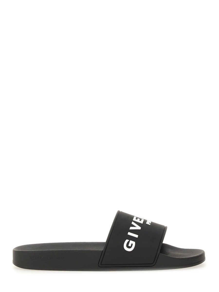 SLIDE SANDAL WITH LOGO