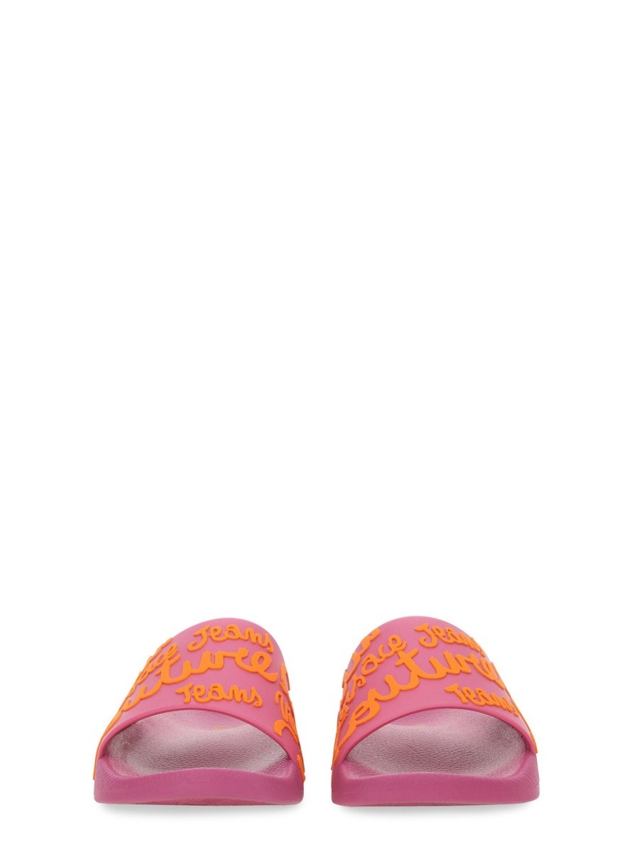 Versace Jeans Couture - SLIDE SANDAL WITH LOGO slide-sandal-with-logo_2880bdb2-0623-496d-80d8-433eb2bd0984