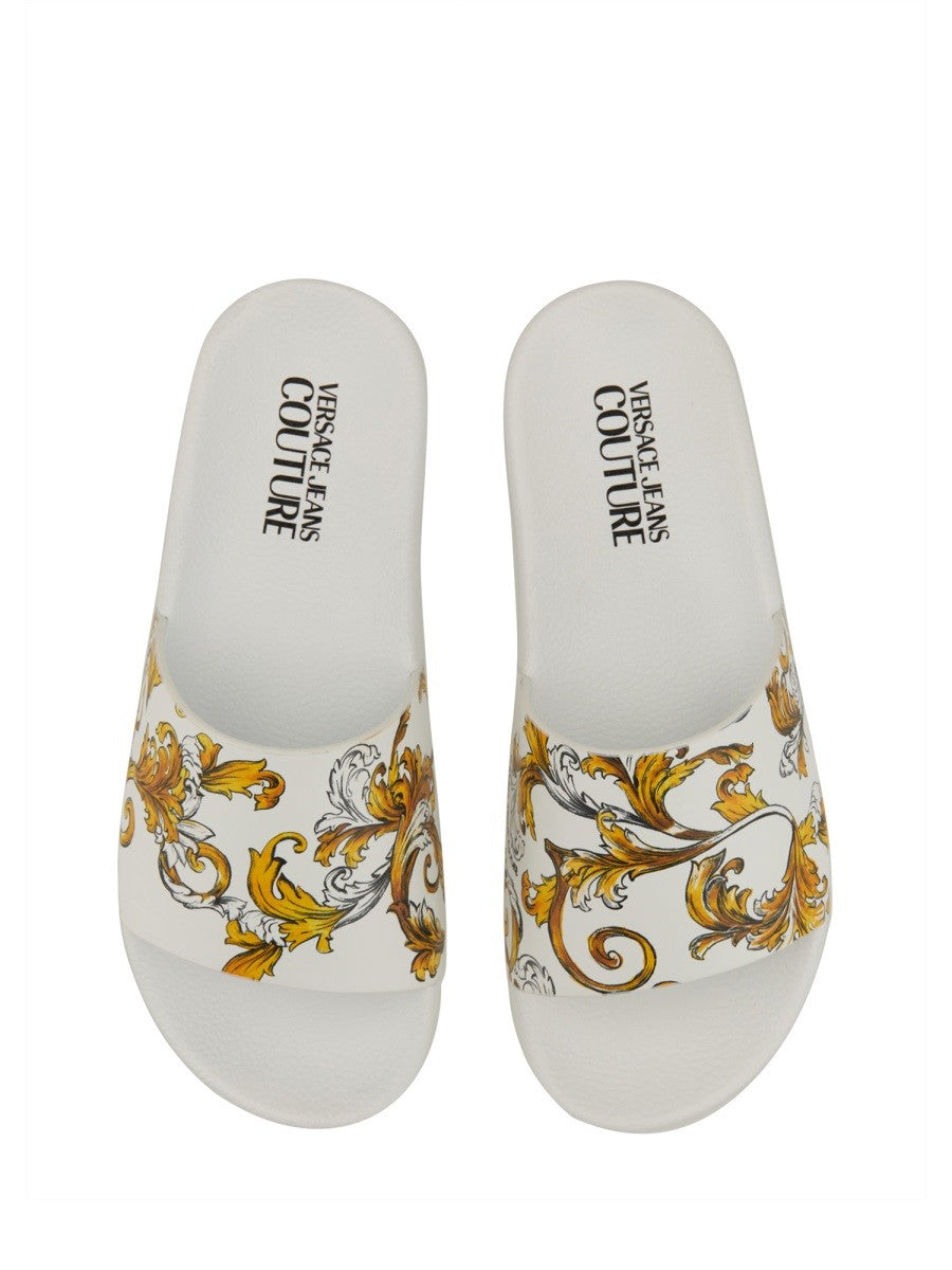 SLIDE SANDAL WITH LOGO