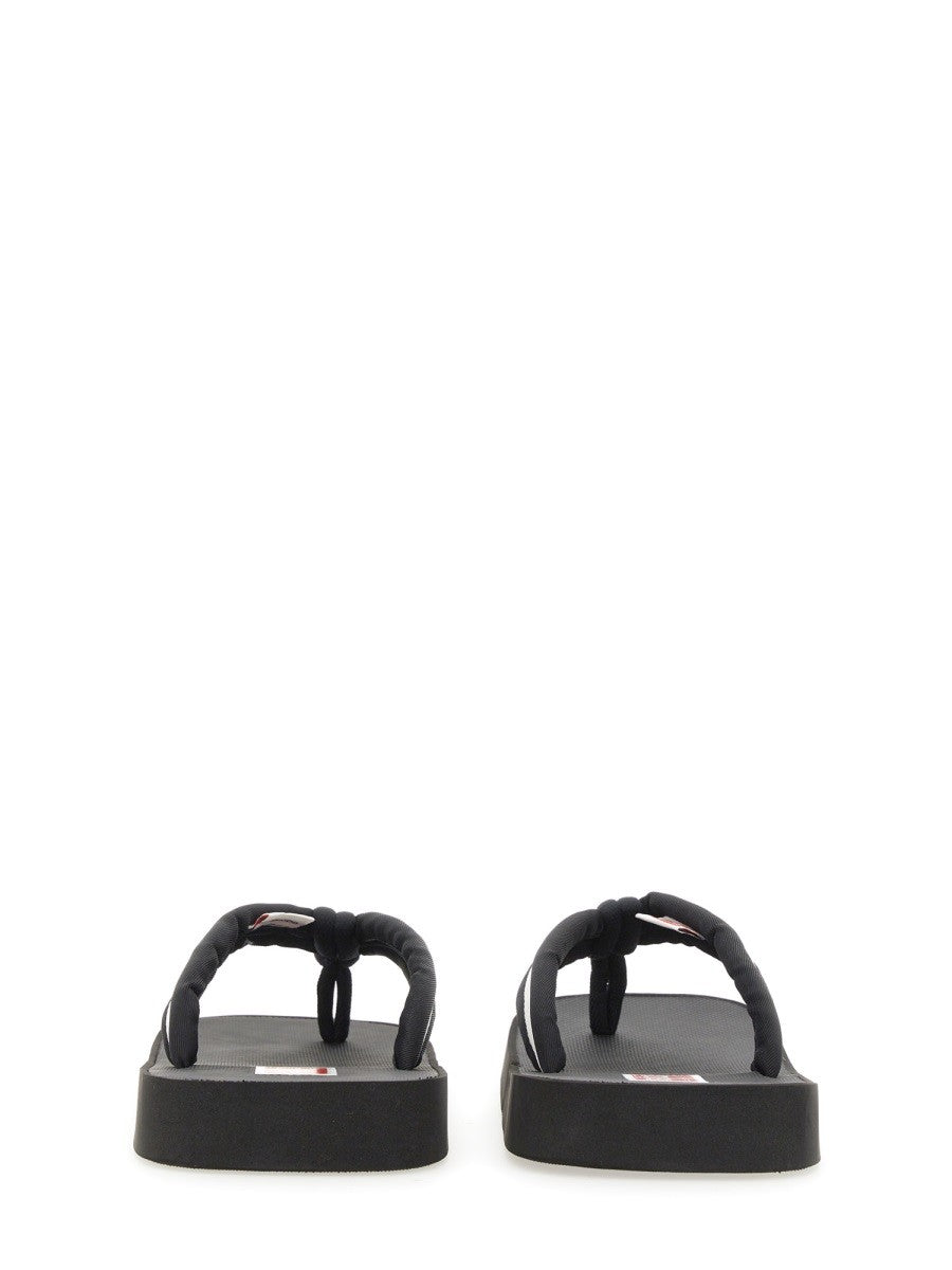 SLIDE SANDAL WITH LOGO