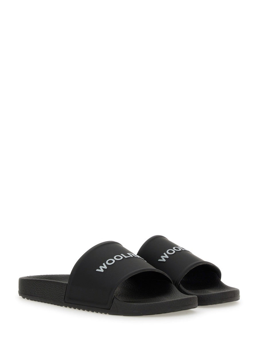 SLIDE SANDAL WITH LOGO