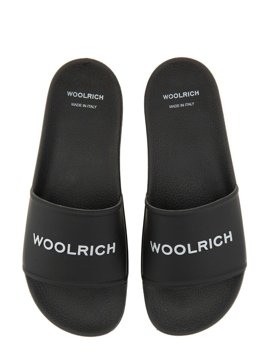 SLIDE SANDAL WITH LOGO