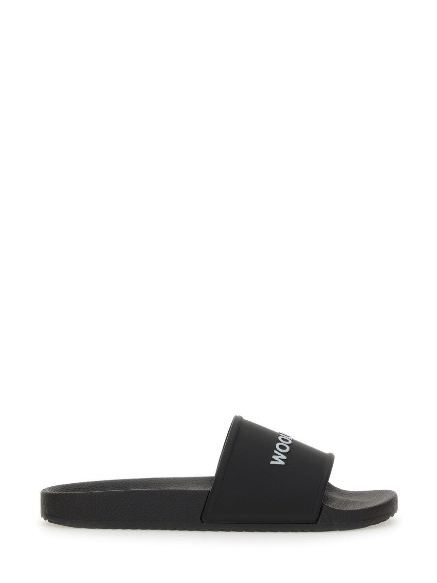 SLIDE SANDAL WITH LOGO
