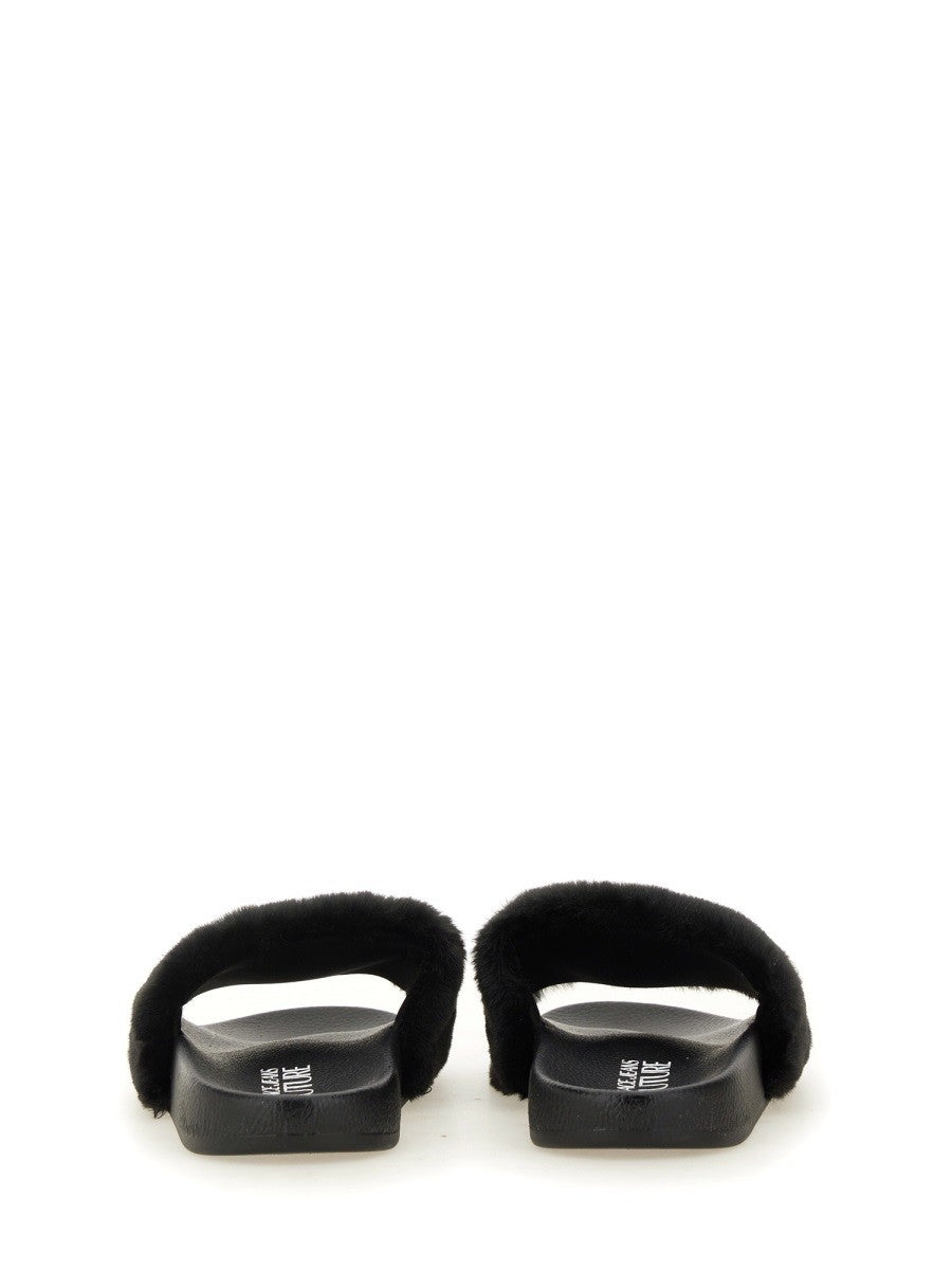 SLIDE SANDAL WITH LOGO