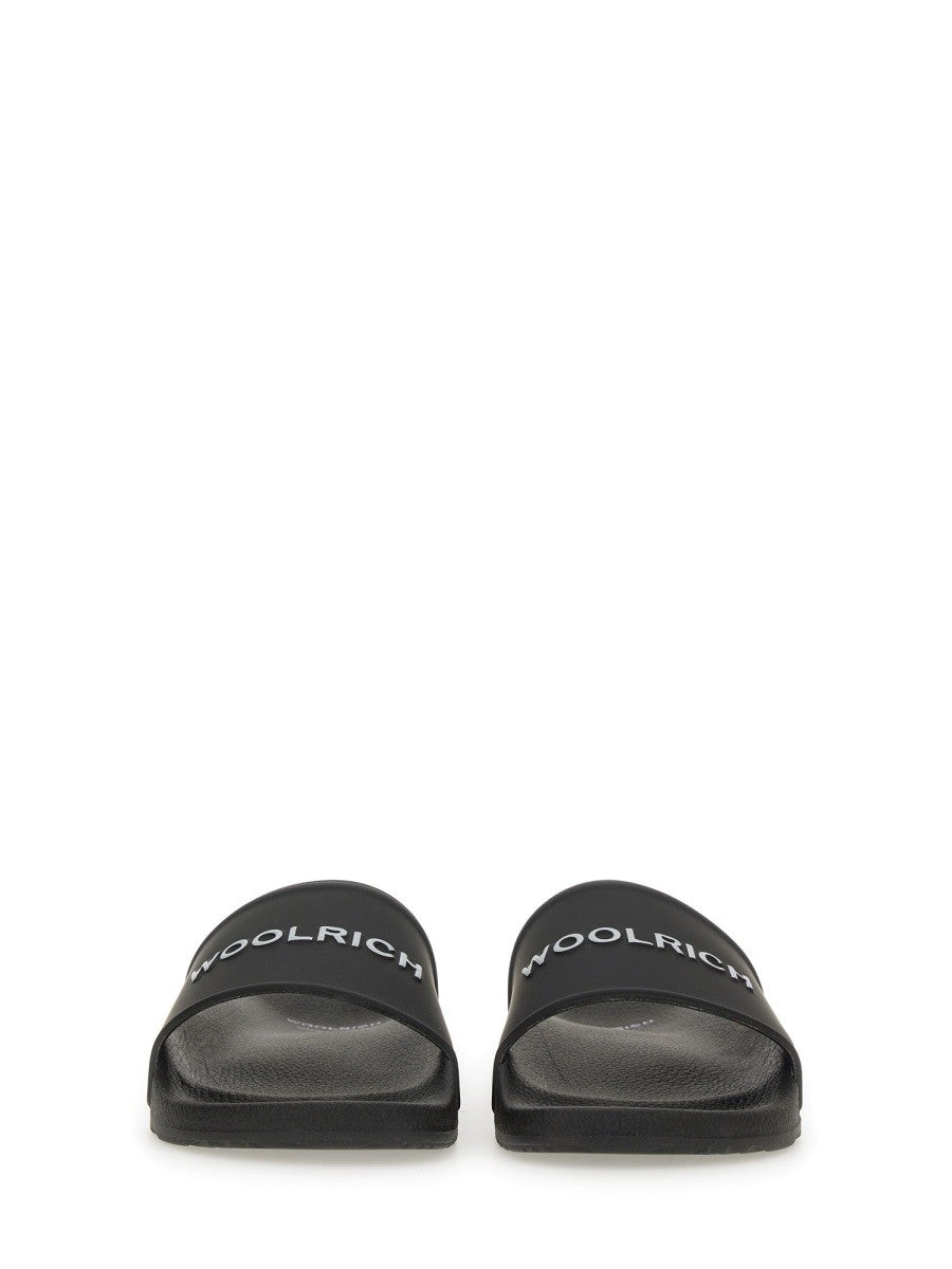 SLIDE SANDAL WITH LOGO
