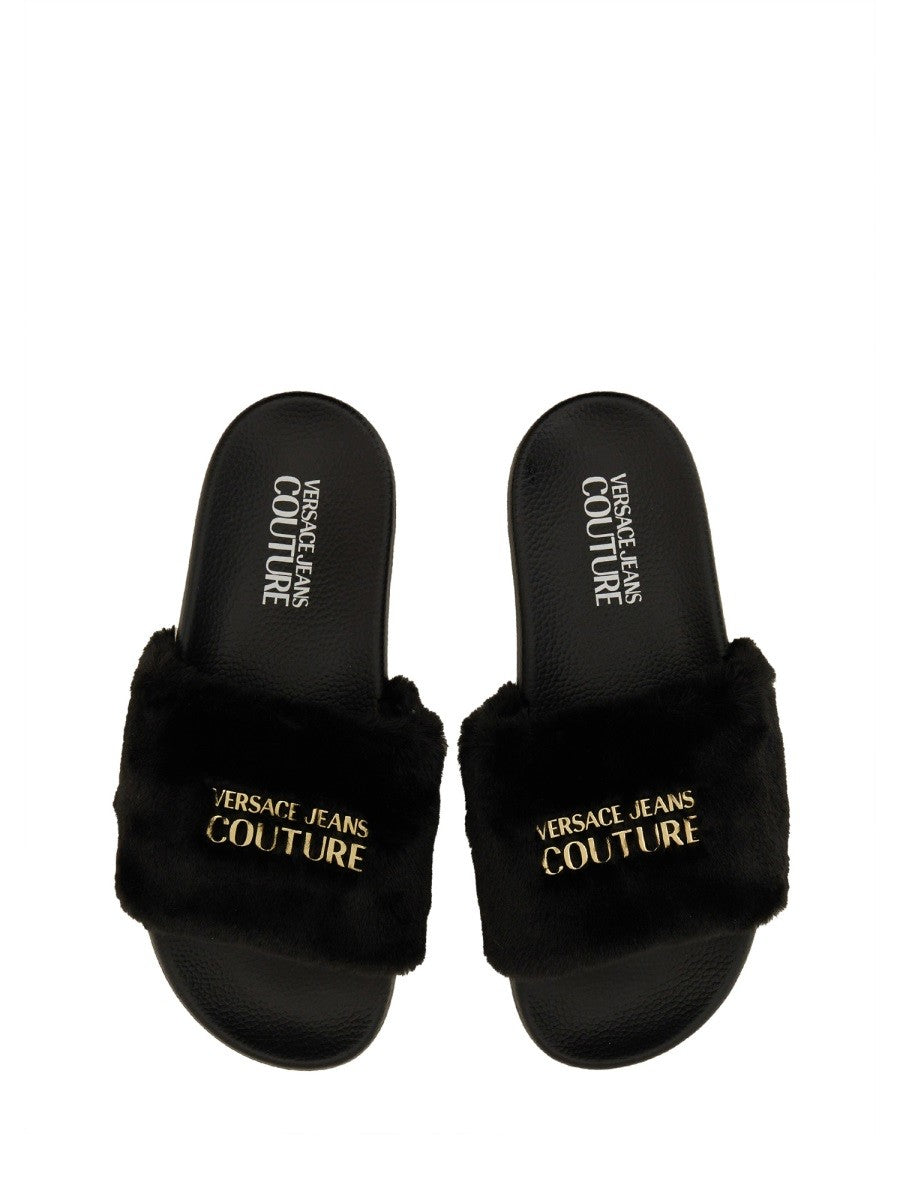 SLIDE SANDAL WITH LOGO