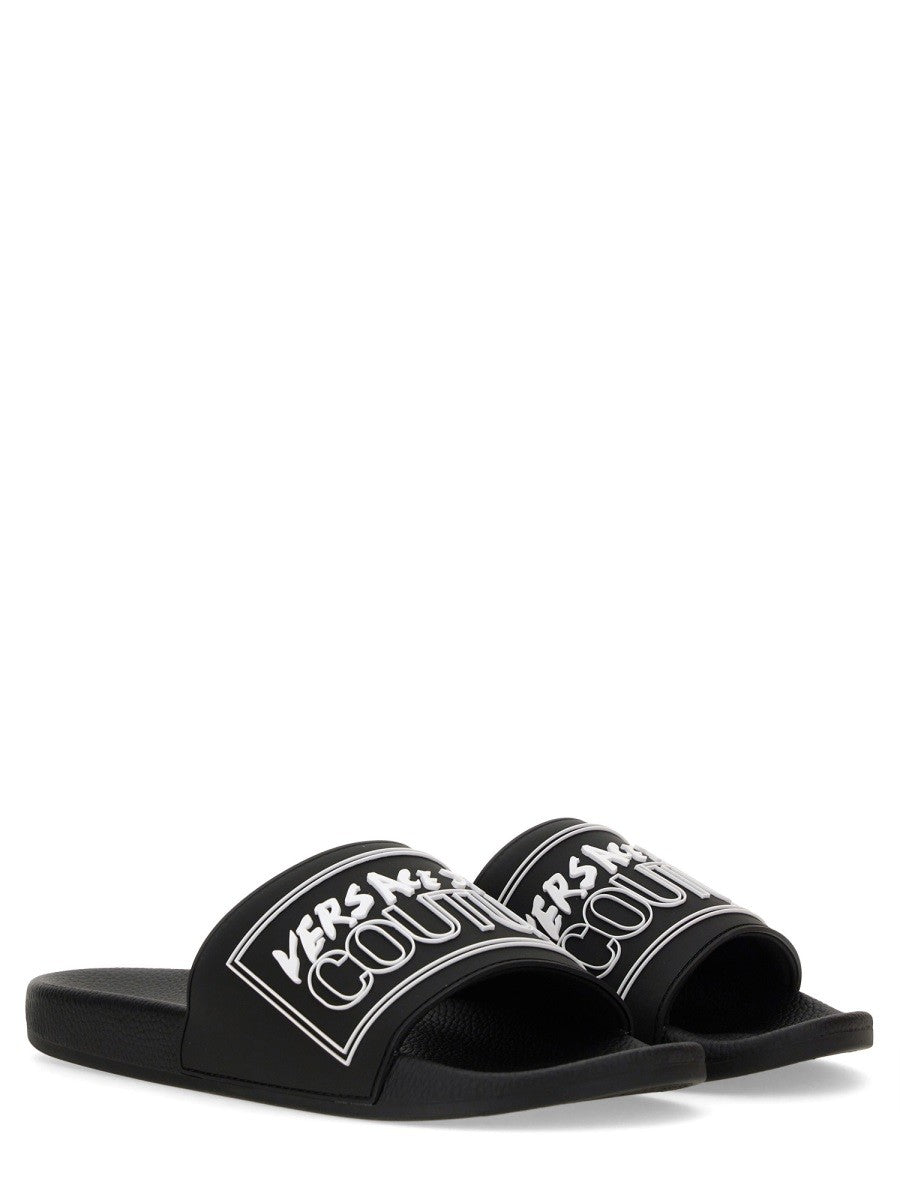 SLIDE SANDAL WITH LOGO