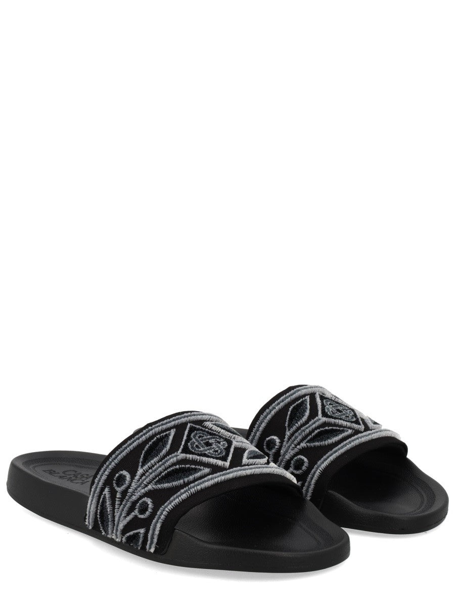 CASABLANCA - SLIDE WITH LOGO Unisex slide-with-logo_6e32b496-5a0b-4016-8378-5d329b0af596