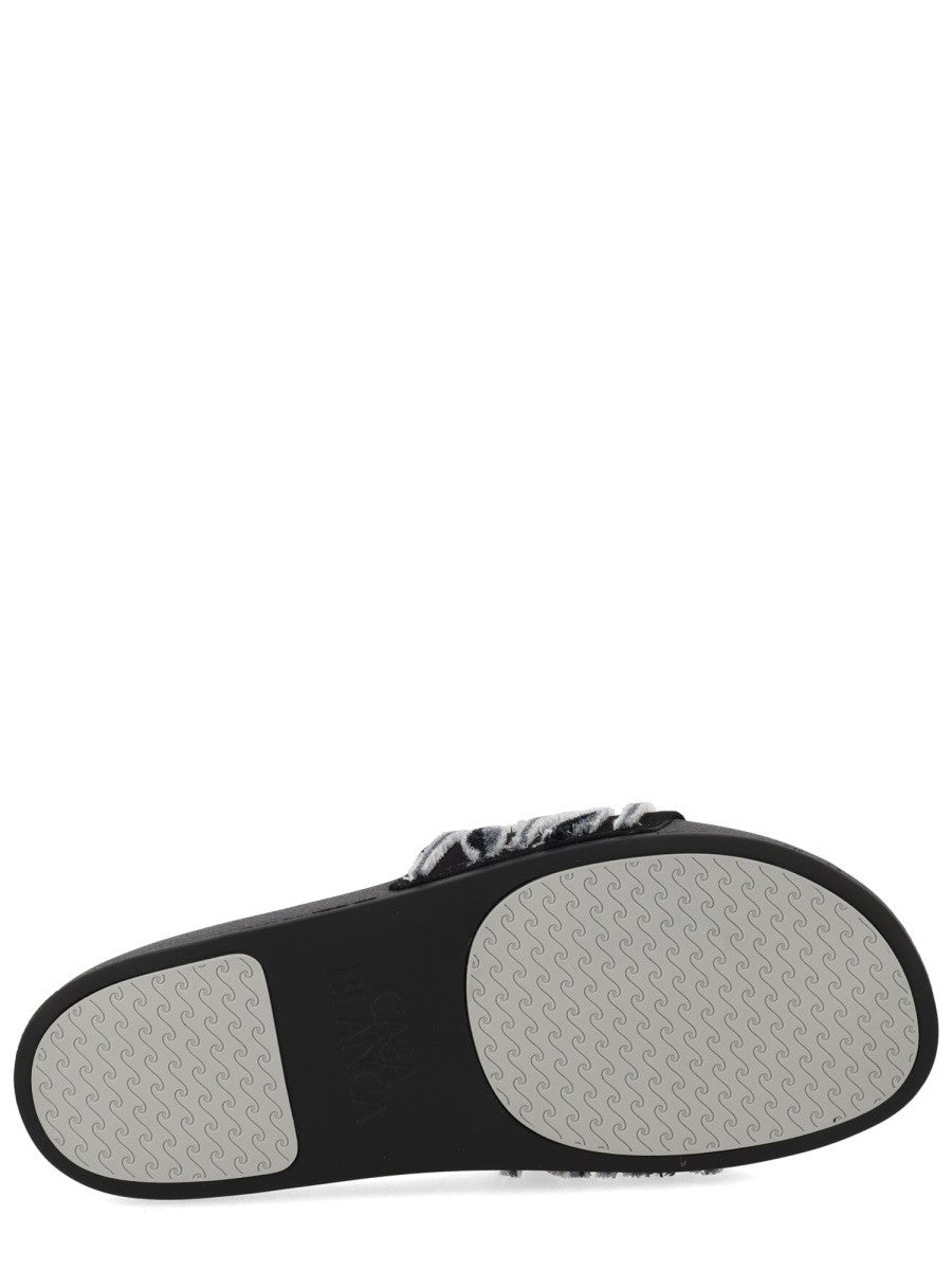 CASABLANCA - SLIDE WITH LOGO Unisex slide-with-logo_eb919474-cb73-43af-be4c-300d8b62648c
