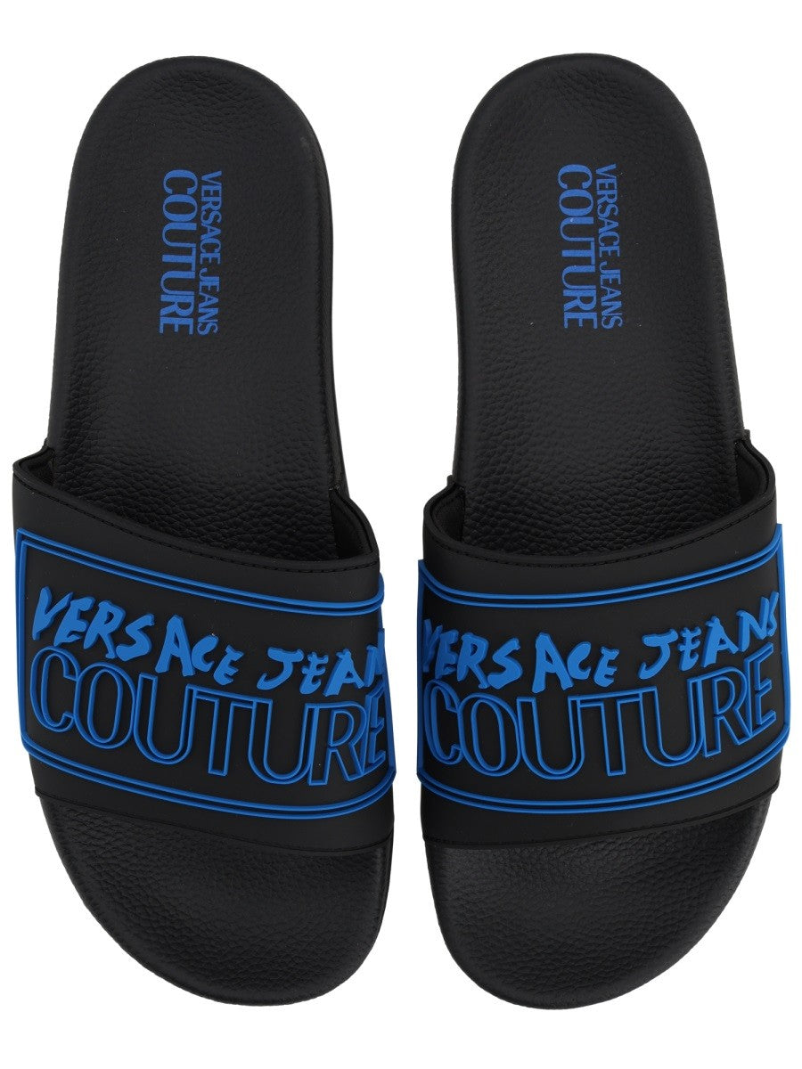 Versace Jeans Couture - SLIDES WITH LOGO slides-with-logo_56574bd1-01cc-4625-99b5-6fac35194f94