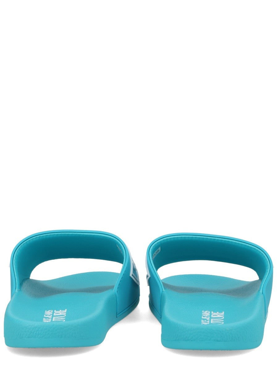 Versace Jeans Couture - SLIDES WITH LOGO slides-with-logo_a7bfeb11-f4cf-4b6f-9384-a05a5d12fd89