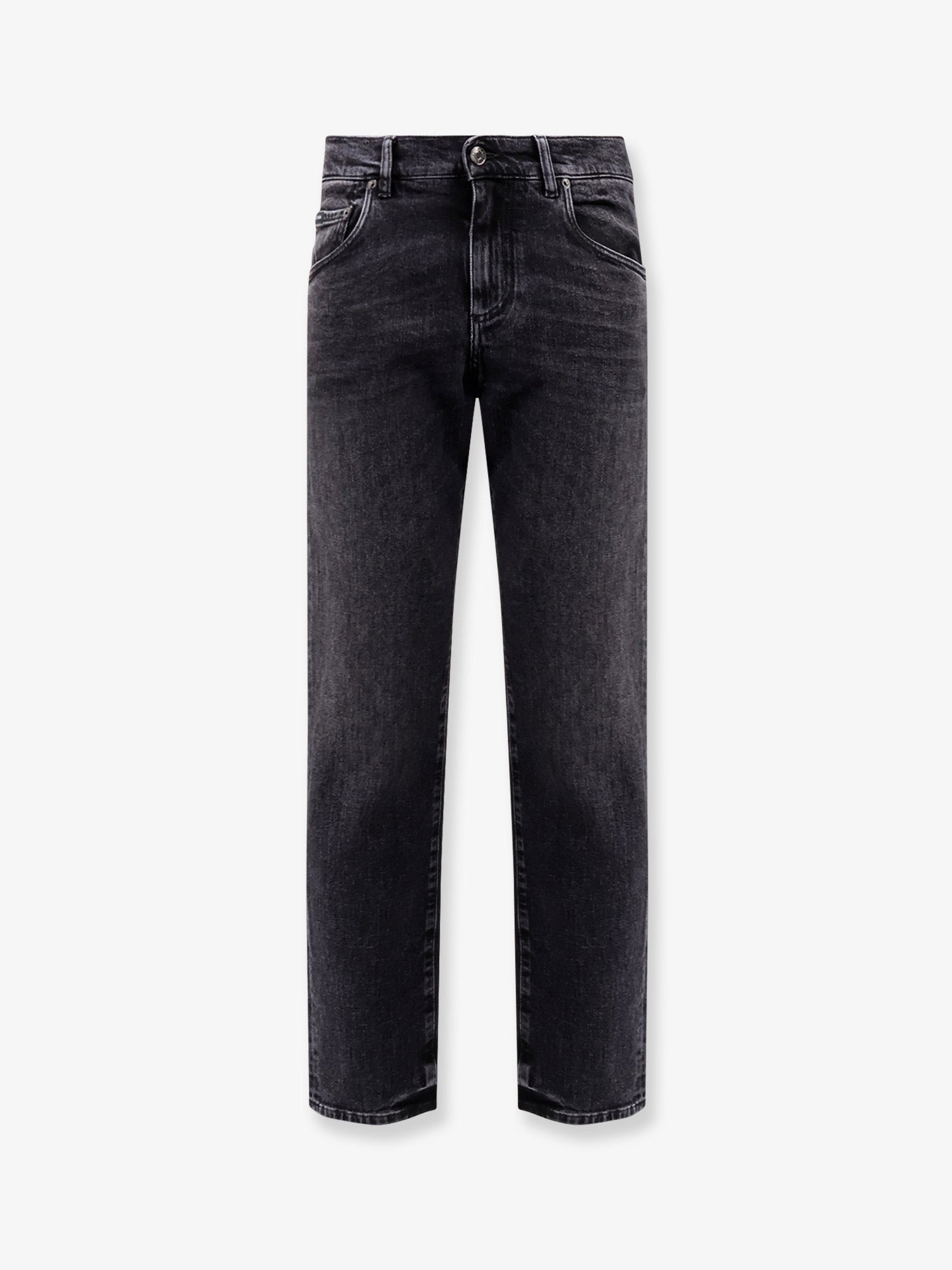 Slim black denim jeans