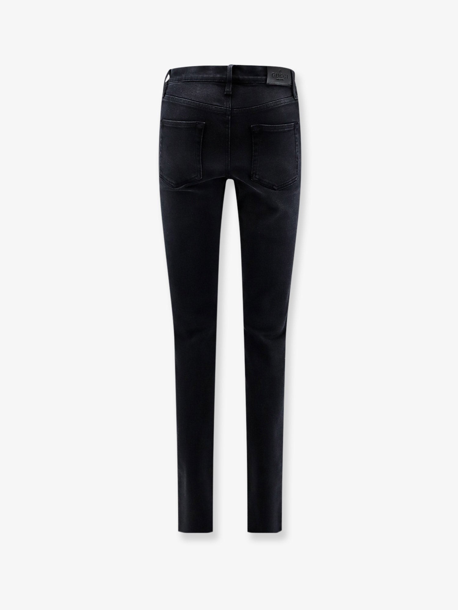 Gucci Gucci - Slim Fit black denim trousers