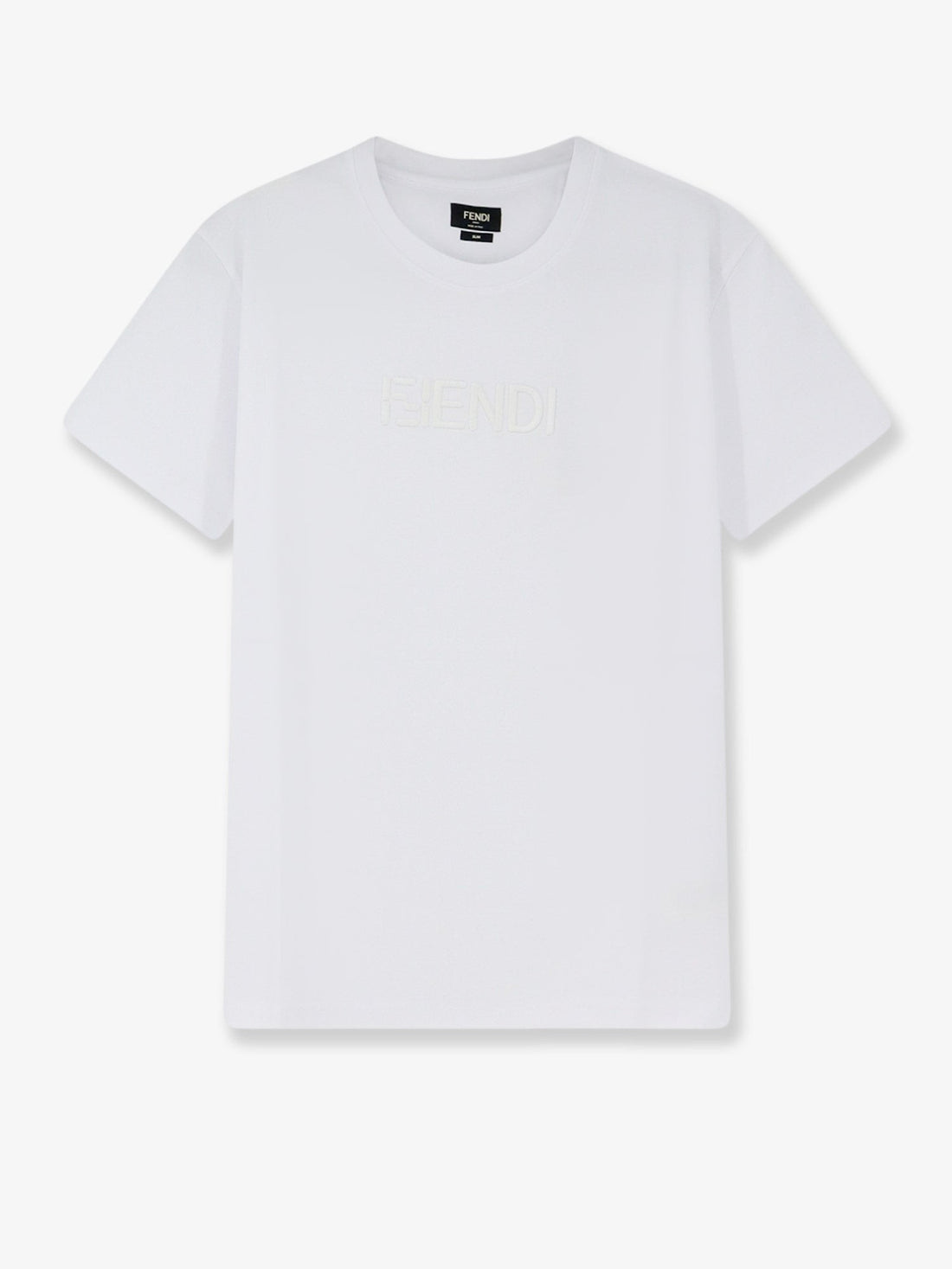 Fendi Slim Fit cotton t-shirt