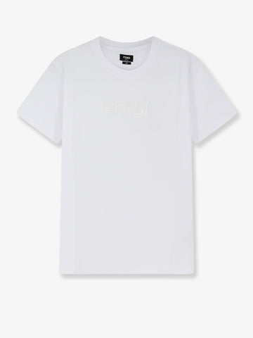 Fendi Slim Fit cotton t-shirt