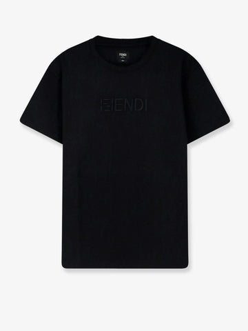 Fendi Slim Fit cotton t-shirt