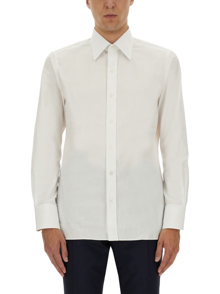 SLIM FIT POPLIN SHIRT