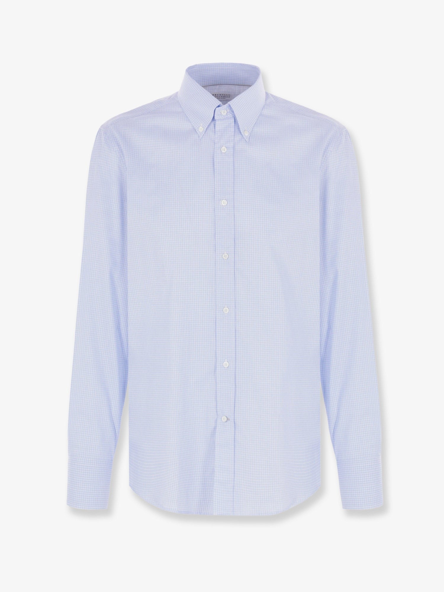 Slim Fit vichy cotton shirt