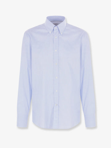 Slim Fit vichy cotton shirt