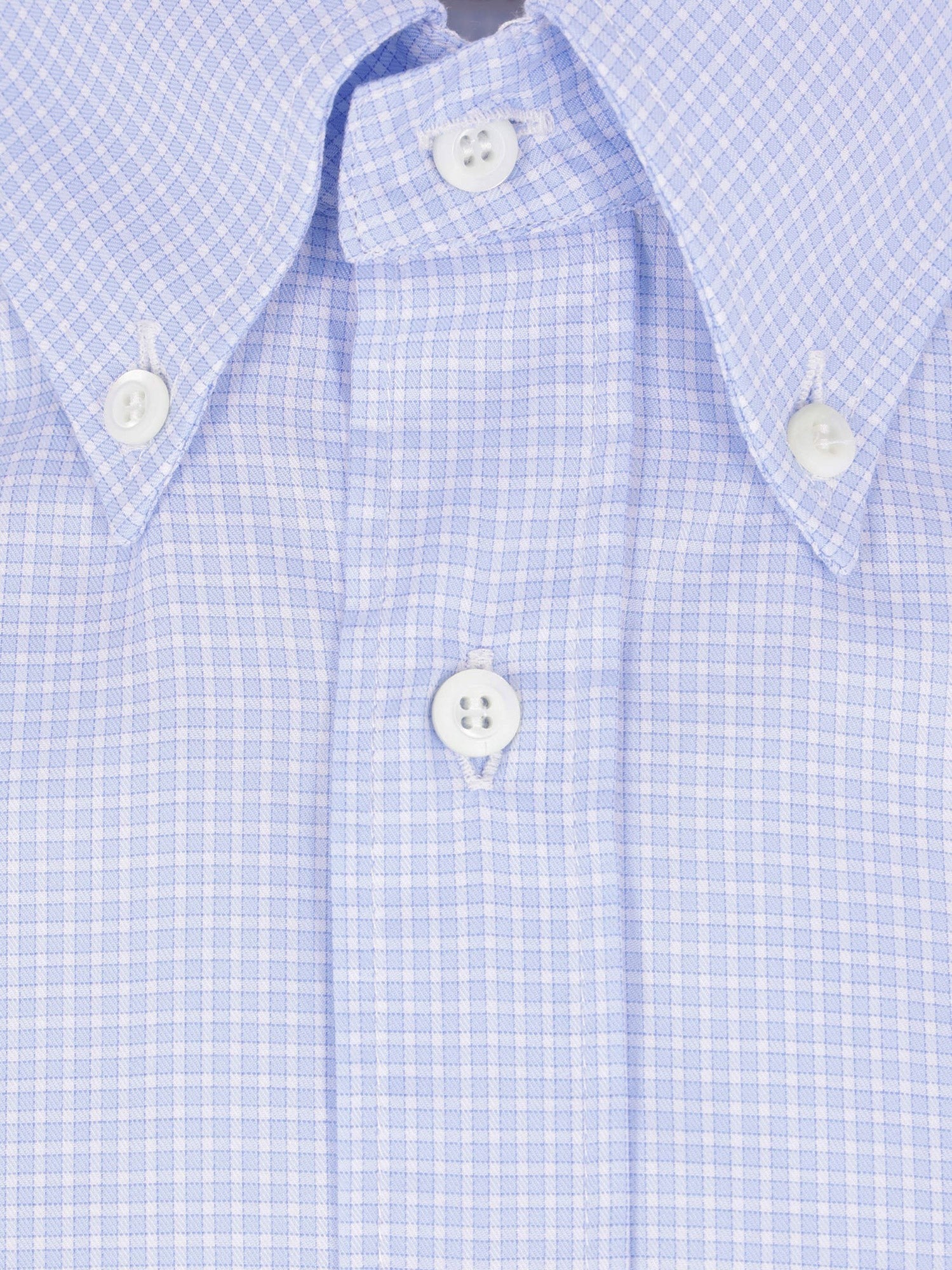 Slim Fit vichy cotton shirt