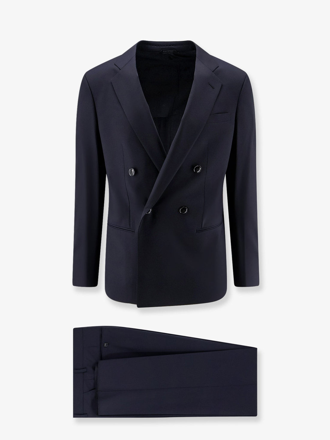 Giorgio Armani - Slim lightweight virgin wool suit Black