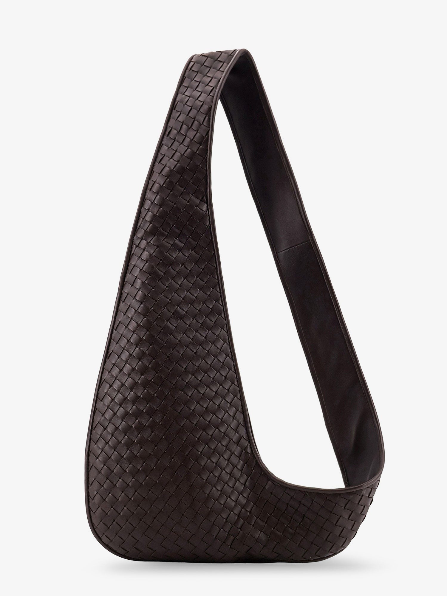 Sling Veneto Intrecciato leather crossbody bag