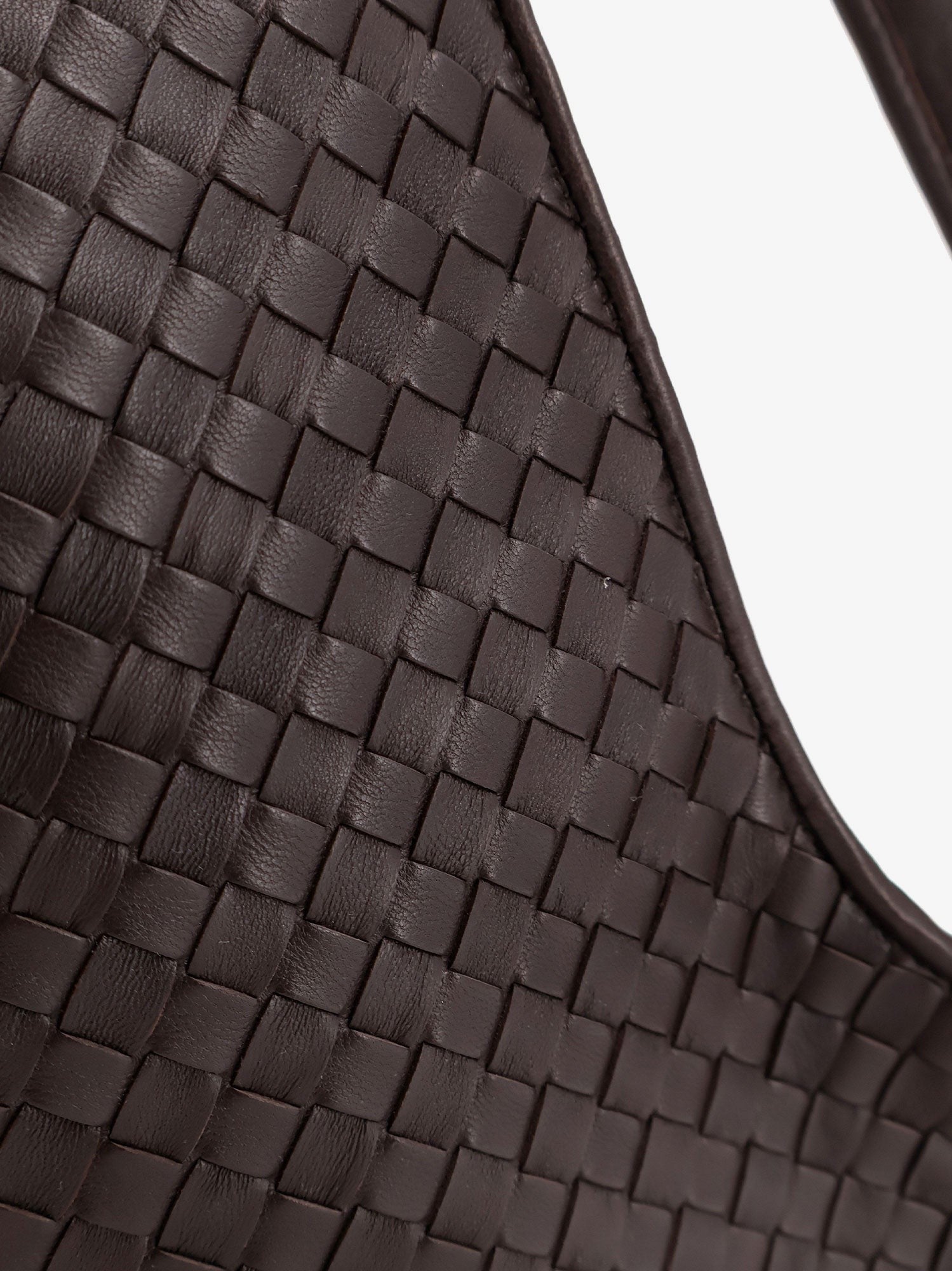 Sling Veneto Intrecciato leather crossbody bag