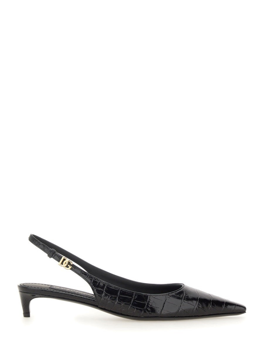 SLINGBACK WITH LOGO