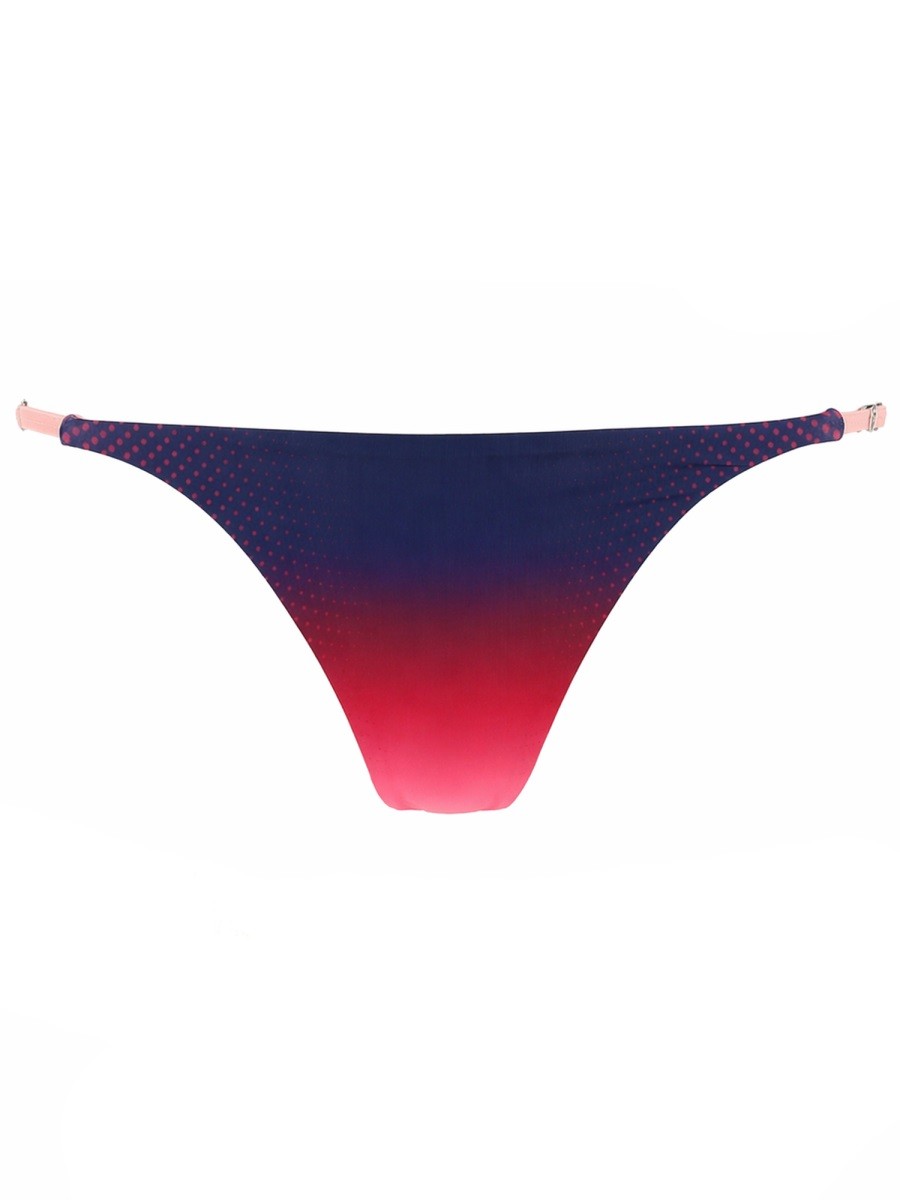 CASABLANCA - SLIP BIKINI "AUBERGINE GRADIENT"