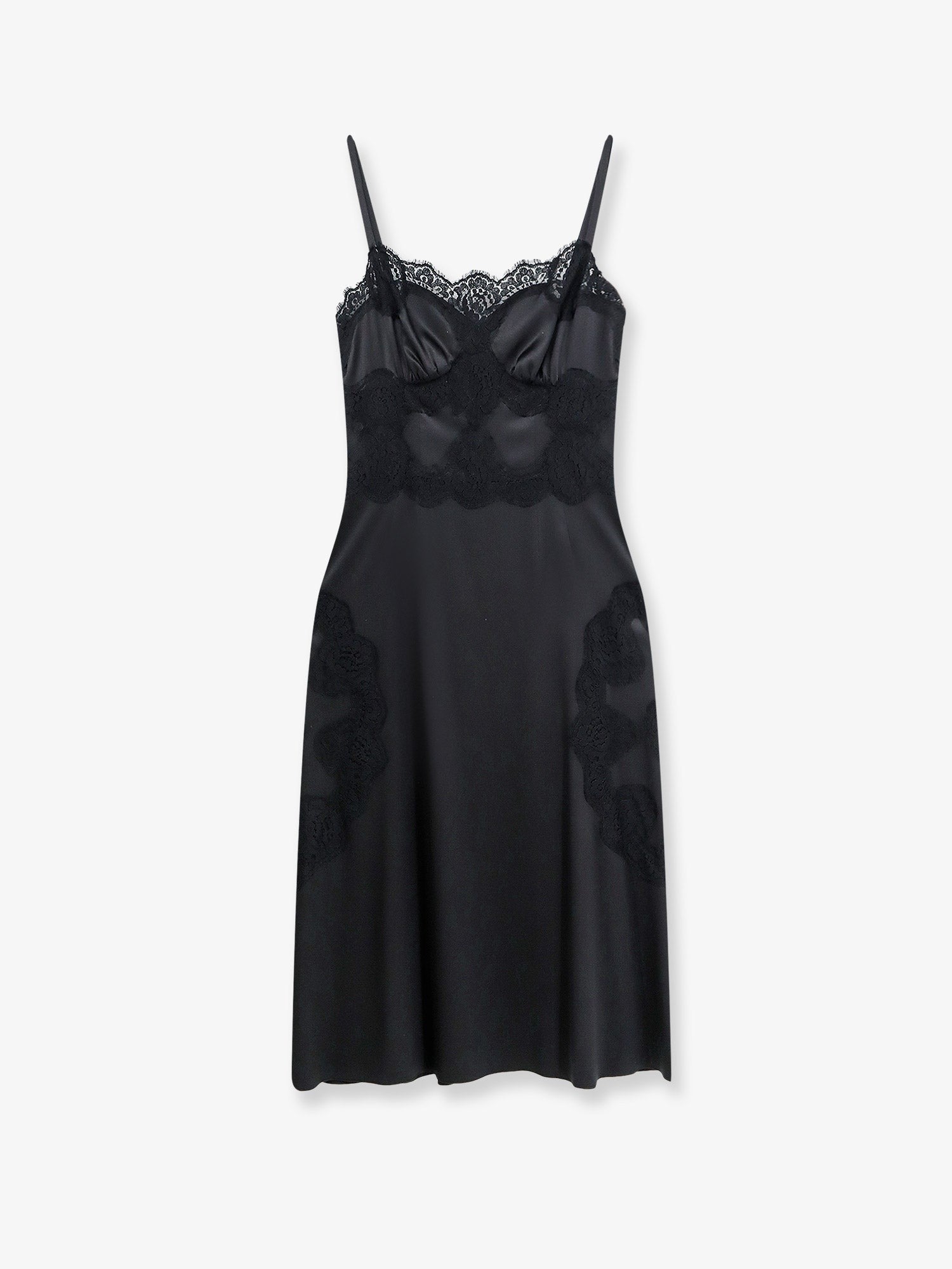 Dolce & Gabbana Slip Dress with Lace Details